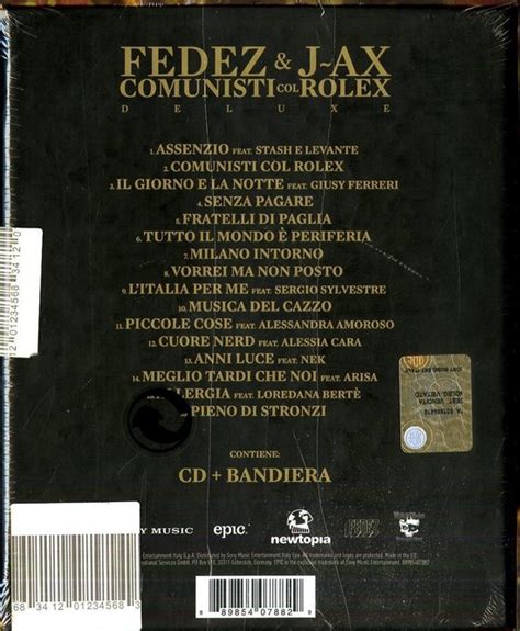 cd comunisti col rolex canzoni|Fedez, J.